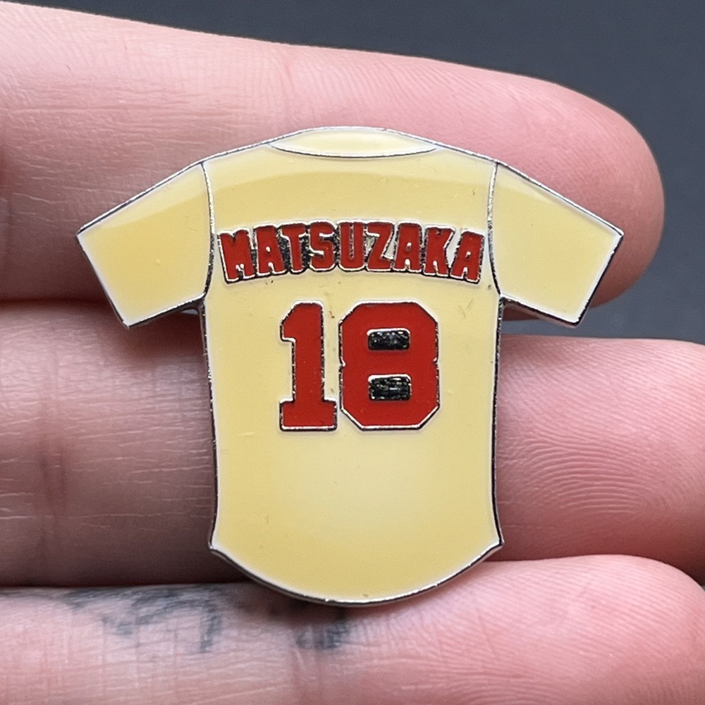 MLB Baseball Boston Red Sox Matsuzaka Jersey #18 Lapel Hat Pin